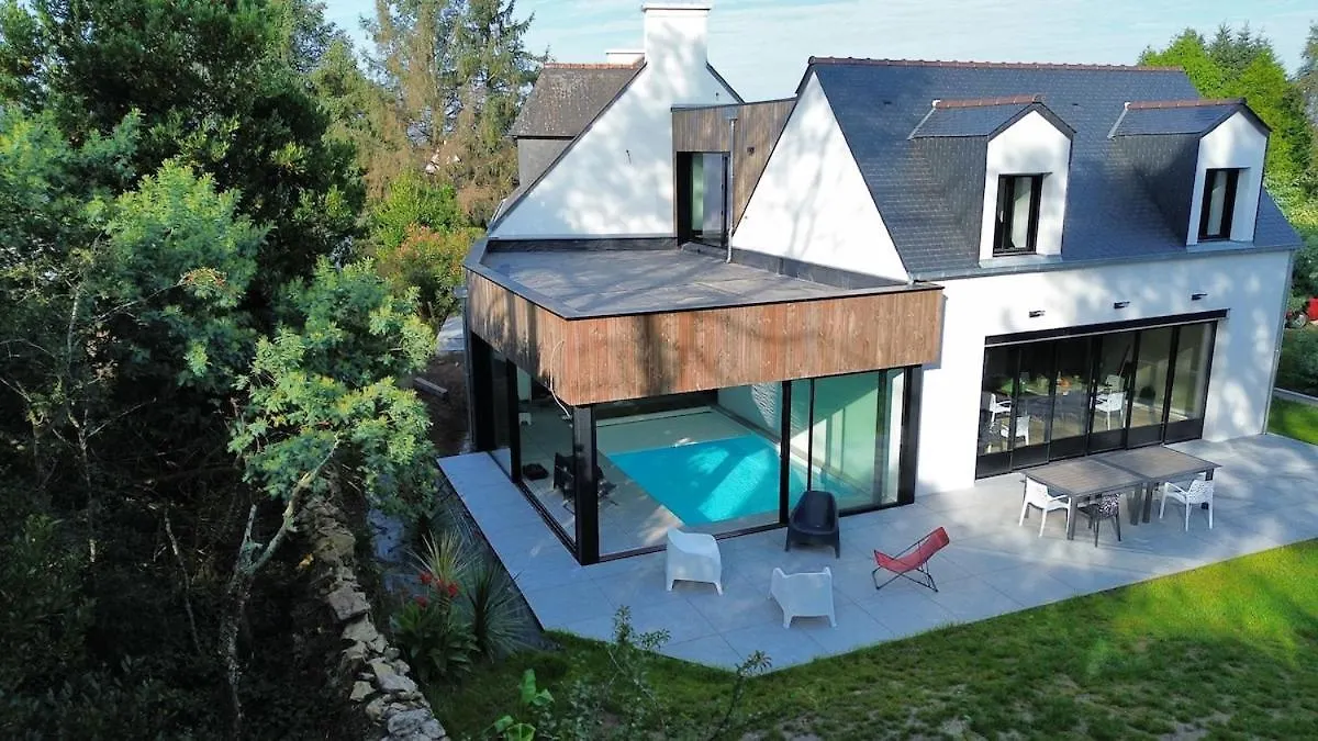 La Grande Parenthese Villa Golfe Du Morbihan Larmor-Baden